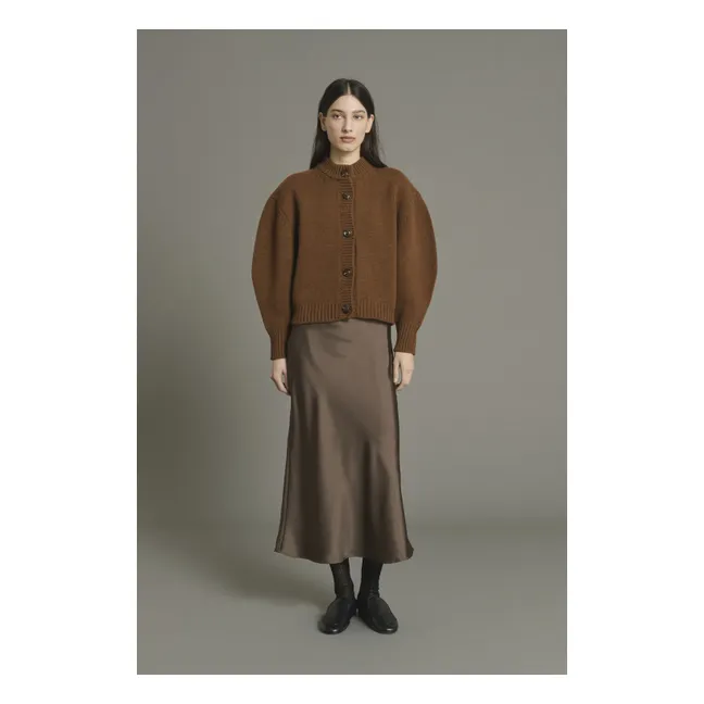 Jupe Fever | Marron glacé