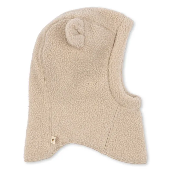 Cagoule Façon Sherpa Safa Fibres Recyclées | Beige