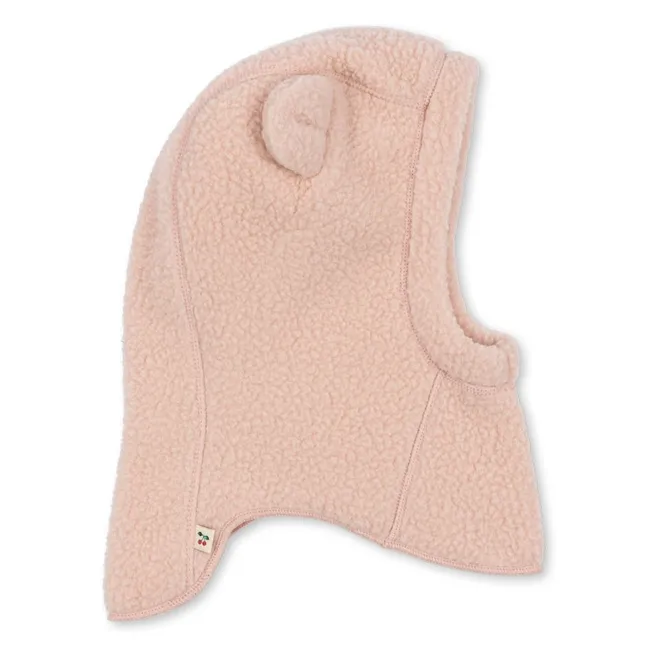 Cagoule Façon Sherpa Safa Fibres Recyclées | Rose