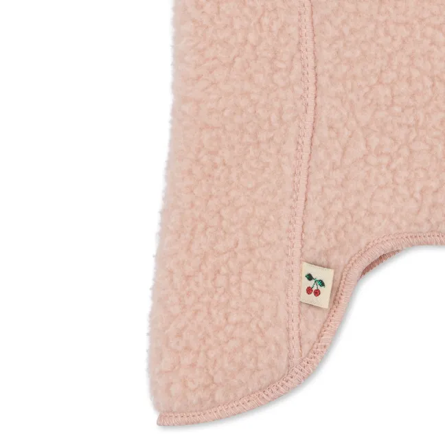 Cagoule Façon Sherpa Safa Fibres Recyclées | Rose