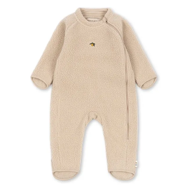 Combinaison Façon Sherpa Safa Fibres Recyclées | Beige