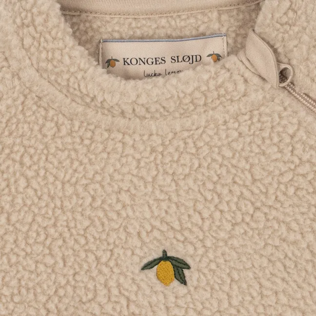 Combinaison Façon Sherpa Safa Fibres Recyclées | Beige