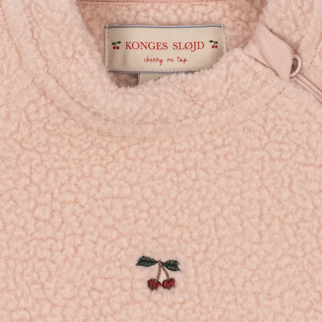Combinaison Façon Sherpa Safa Fibres Recyclées | Rose