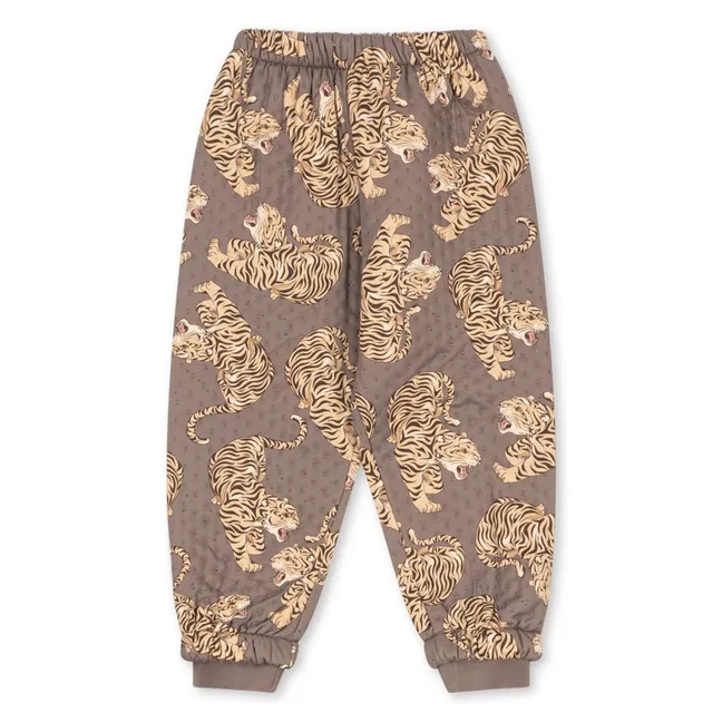 Pantalon Thermo Tigres Fibres Recyclées | Brun