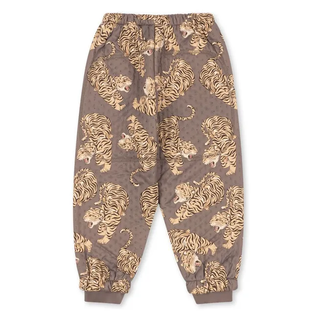 Pantalon Thermo Tigres Fibres Recyclées | Brun