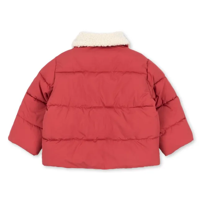 Doudoune Alpi Cerises Fibres Recyclées | Rouge