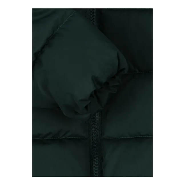 Doudoune Capuche Alpi Fibres Recyclées | Vert foncé