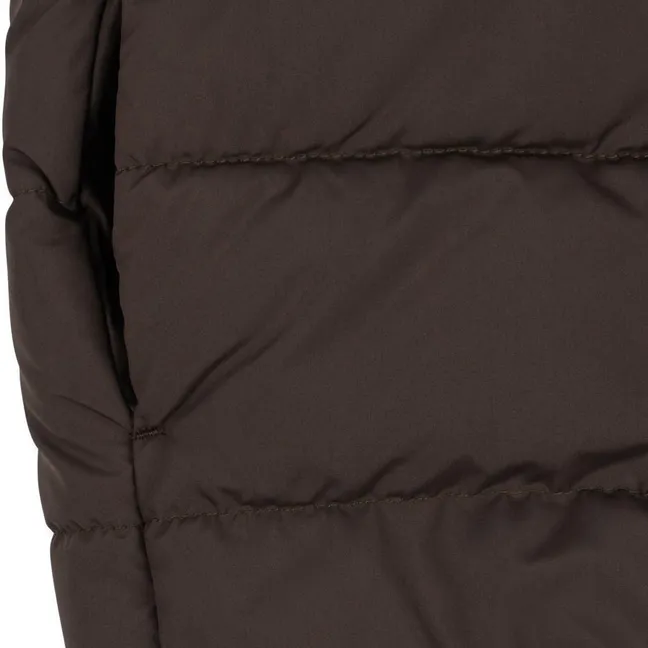 Doudoune Capuche Alpi Fibres Recyclées | Brun