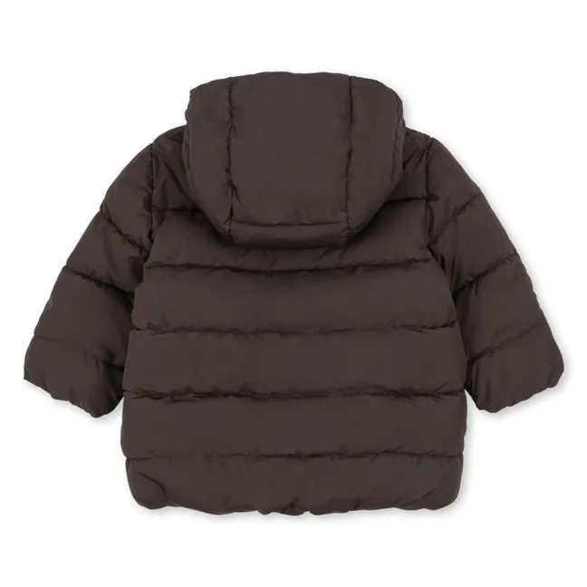 Doudoune Capuche Alpi Fibres Recyclées | Brun