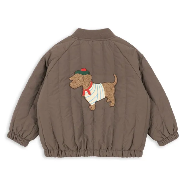 Veste Bomber Juno Chien | Brun