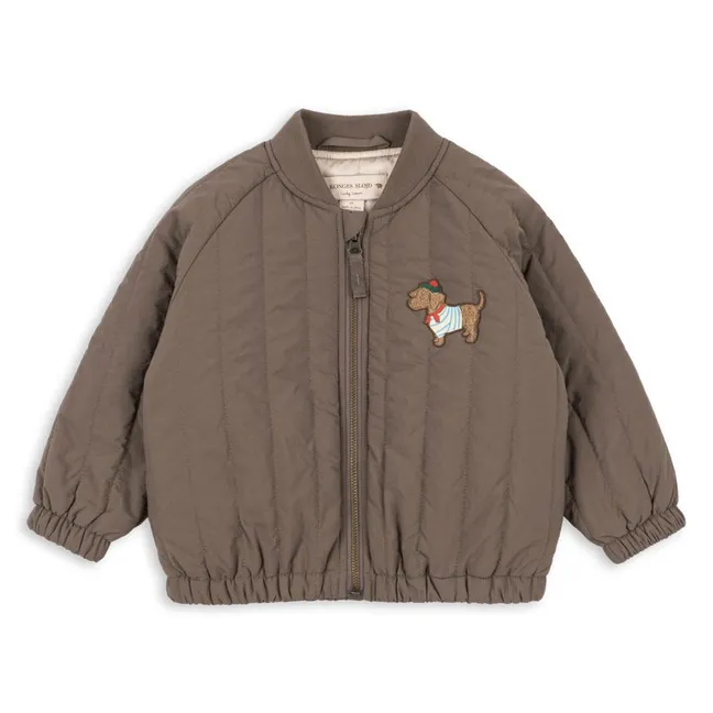 Veste Bomber Juno Chien | Brun
