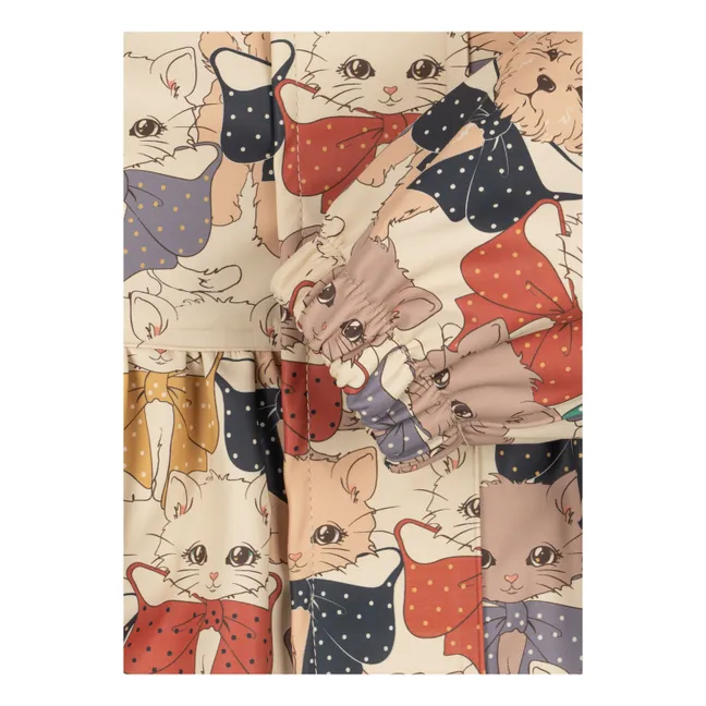 Ensemble de Pluie Rainy Chats | Beige