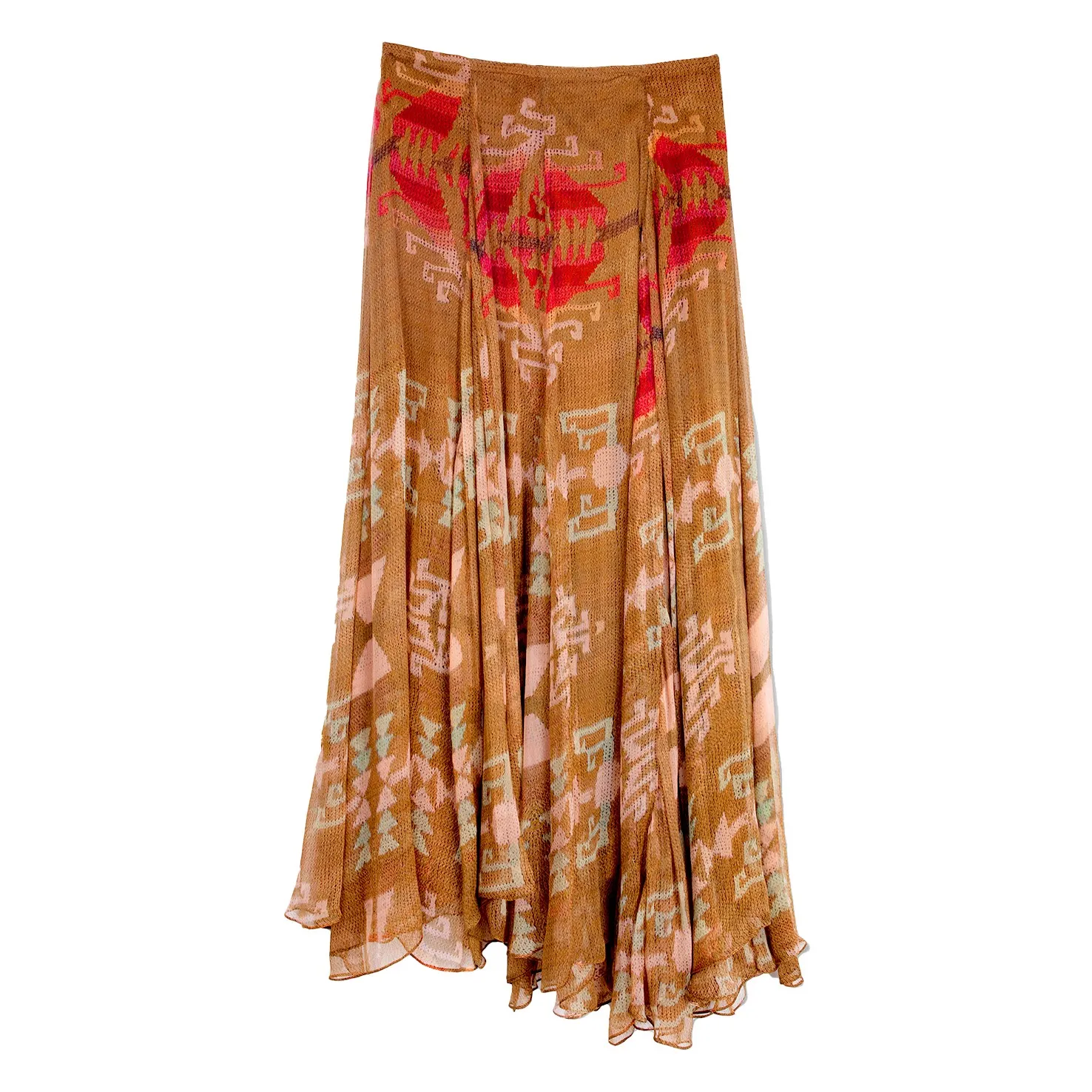 Jupe Alma Lin | Camel- Image produit n°0