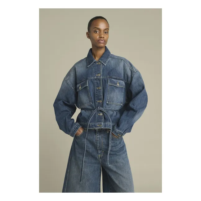 Veste Lys Denim Coton Bio | Bleu délavé