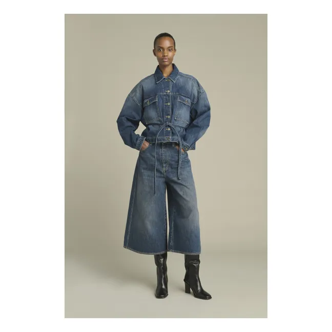 Veste Lys Denim Coton Bio | Bleu délavé