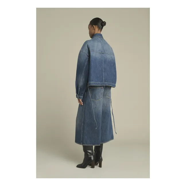Veste Lys Denim Coton Bio | Bleu délavé