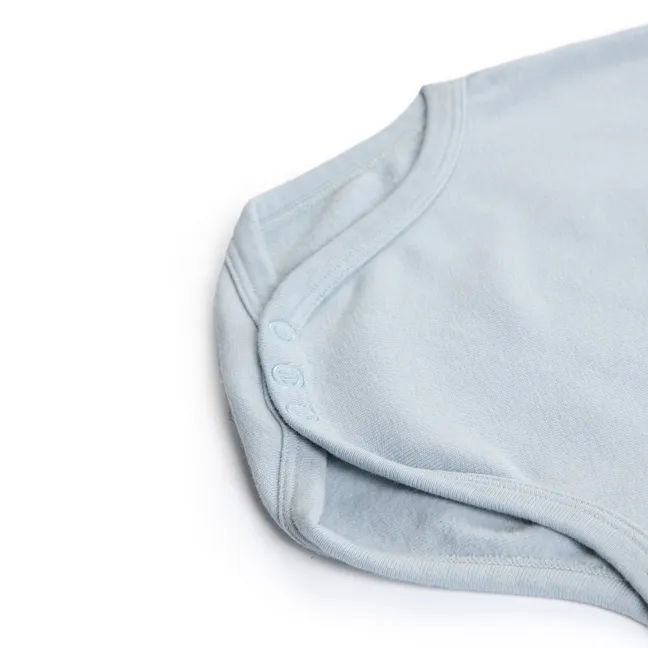 Body Fantômes Coton Bio | Bleu ciel