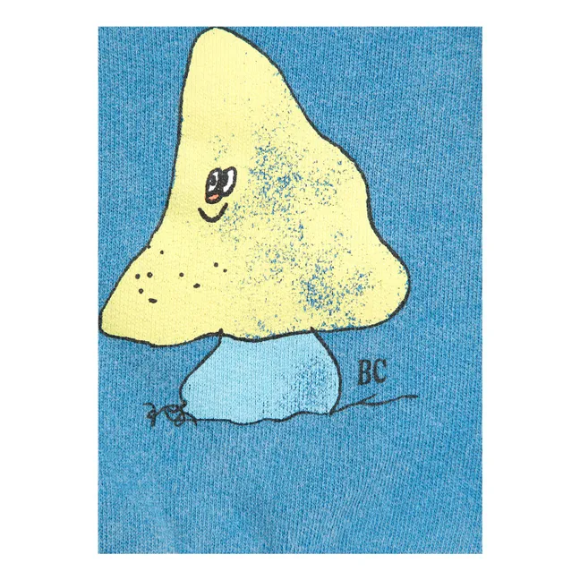 Mushroom Sweat Organic Cotton Baby | Blue