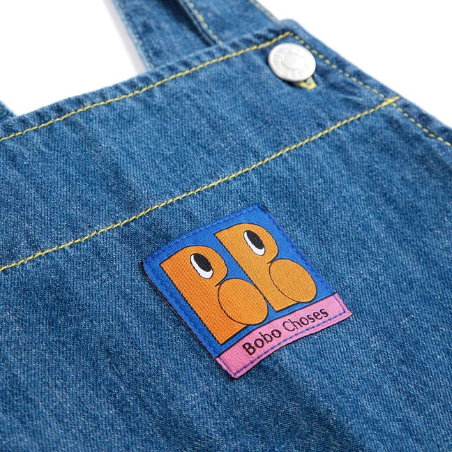 Salopette Denim Coton Bio | Bleu