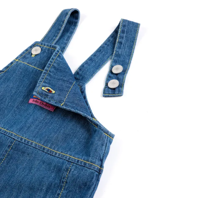 Salopette Denim Coton Bio | Bleu