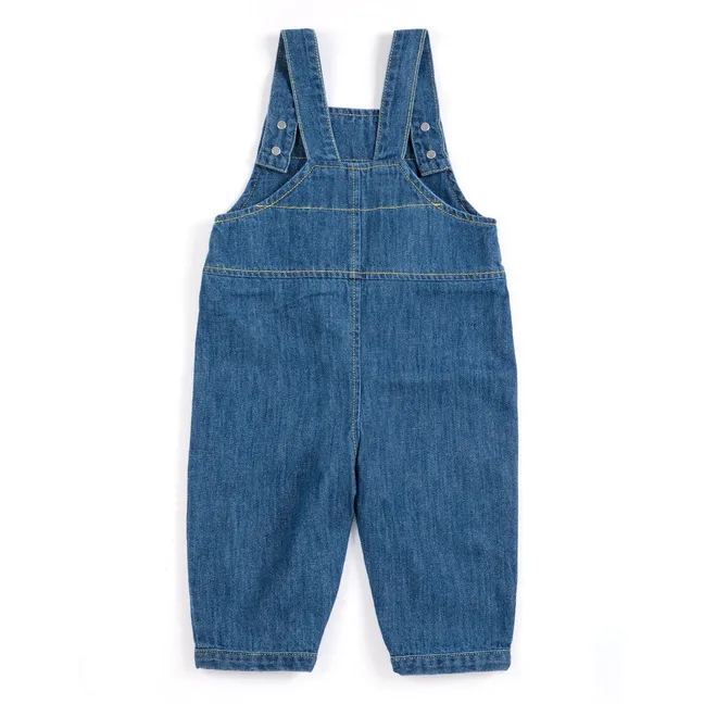 Salopette Denim Coton Bio | Bleu