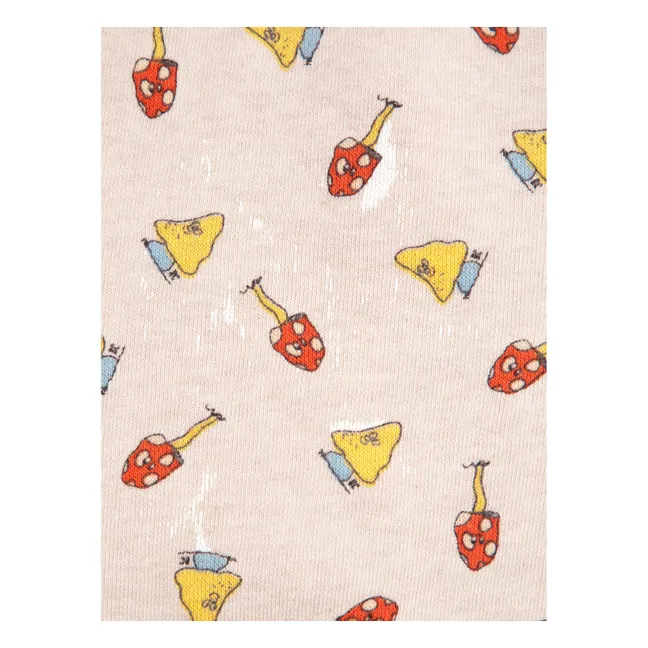Mushroom Sweat Organic Cotton Baby | Ecru
