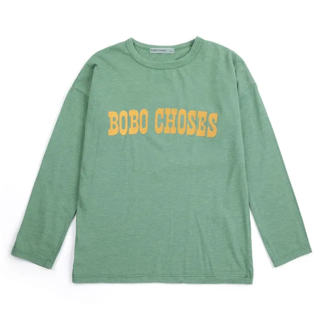 T-shirt Bobo Choses Fibres Recyclées | Vert