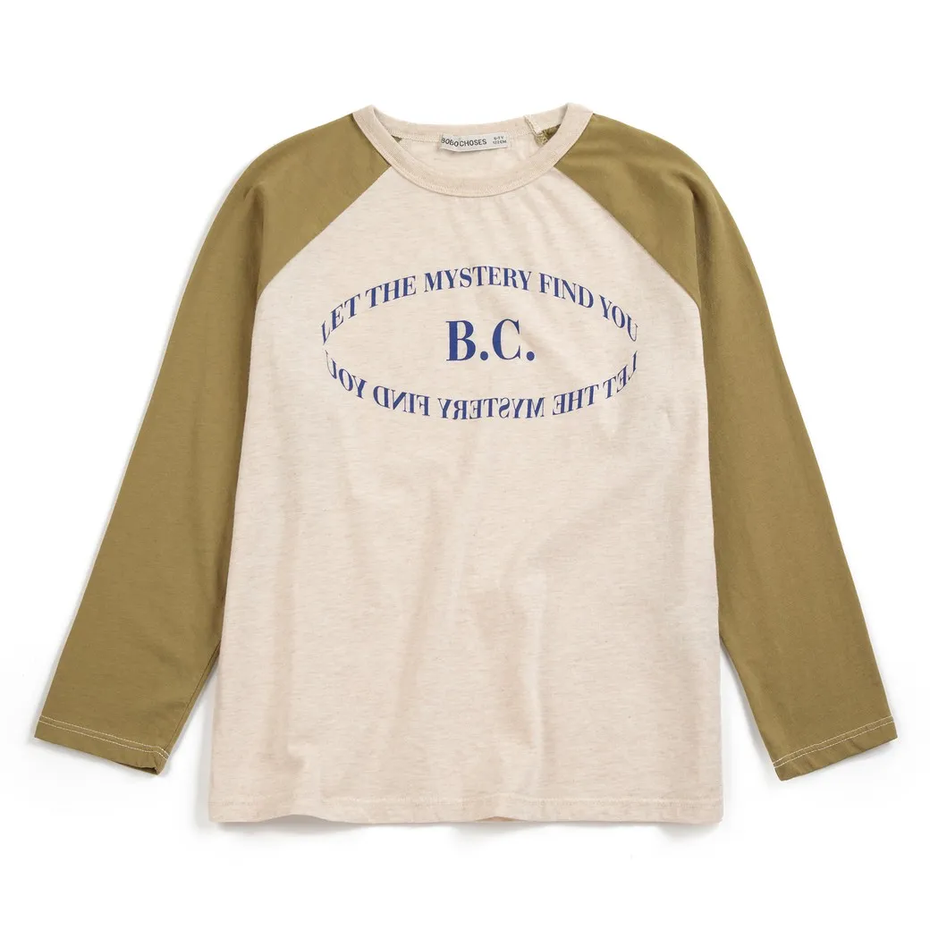 Bobo Choses Beige Baseball B.c. T-Shirt