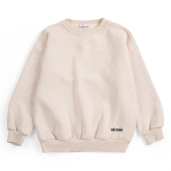 Sweat Coton Bio | Beige