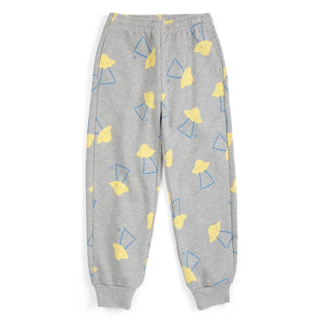 Jogger saucers Organic cotton | Heather grey