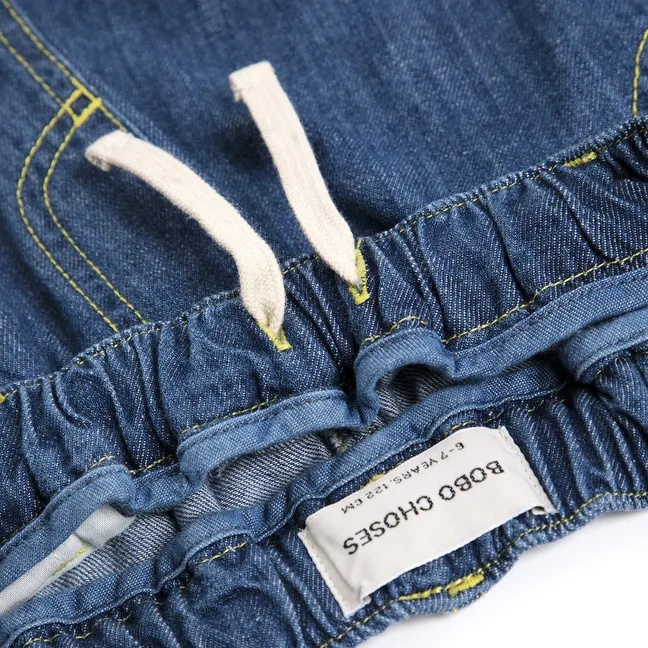 Jean Bobo Choses Coton Bio | Bleu