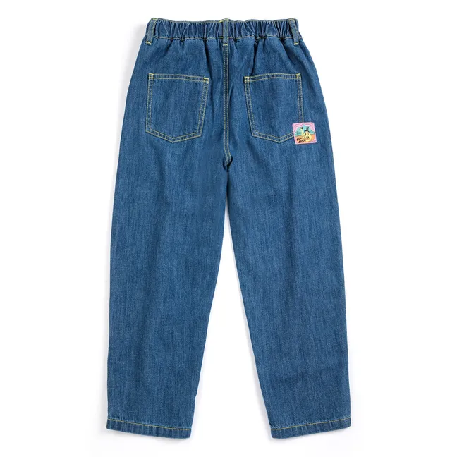 Jean Bobo Choses Coton Bio | Bleu