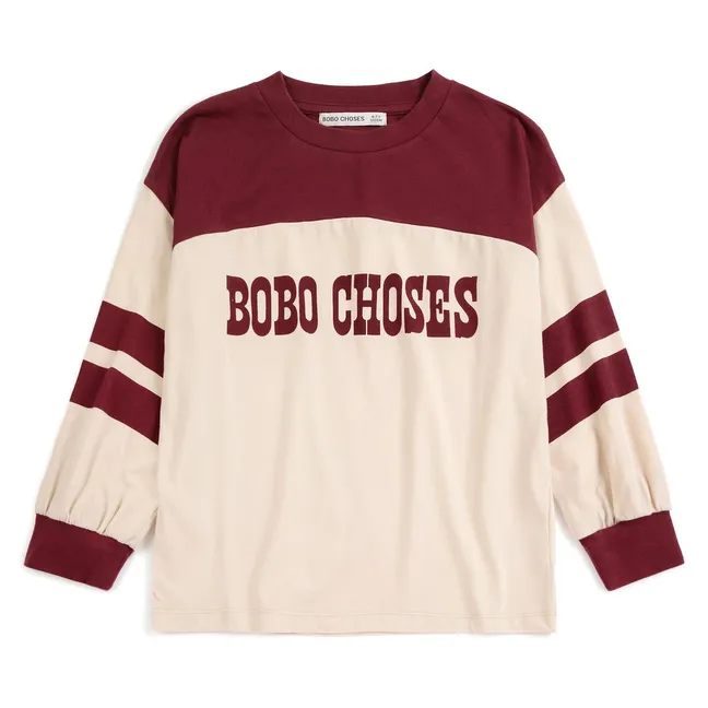 Bobo Choses Organic Cotton T-shirt | Ecru