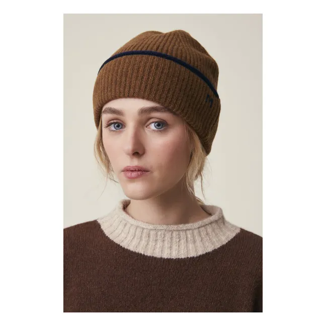 Bonnet Romeo N°226 Laine Mérinos | Marron
