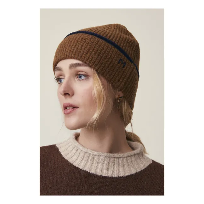 Bonnet Romeo N°226 Laine Mérinos | Marron