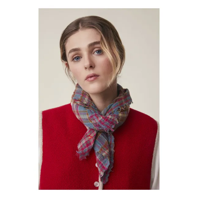 Foulard Magda N°793 Laine | Violet