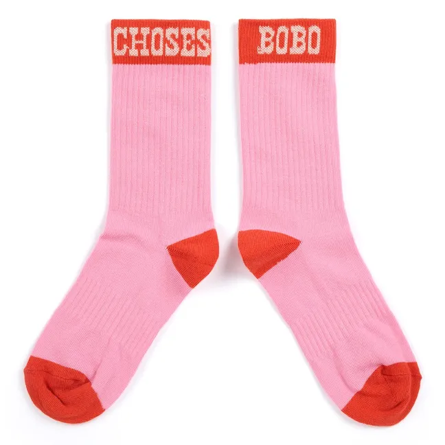 Chaussettes Bobo Choses Coton Bio | Rose
