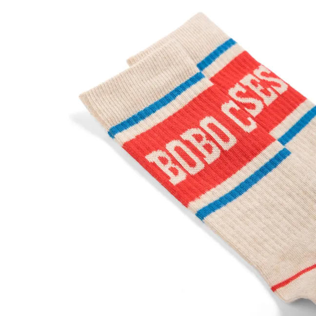 Calcetines de algodón orgánico Bobo | Beige