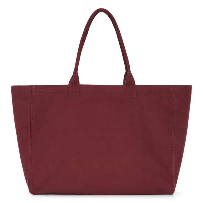 Cabas Leo Canvas | Bordeaux