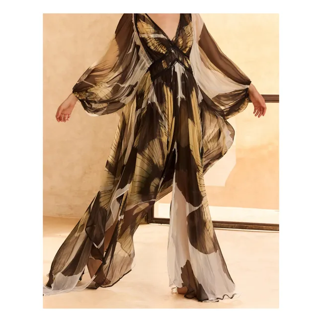 Vestido de lino Pucha | Gris