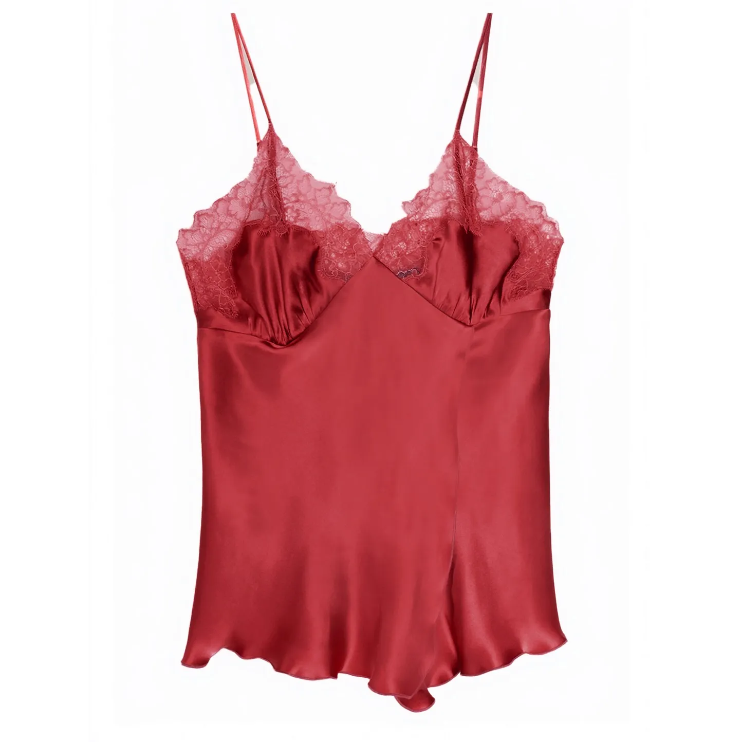 Caraco Sebal Soie | Rouge- Image produit n°0