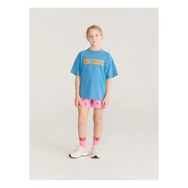 T-shirt Bobo Choses Coton Bio | Bleu