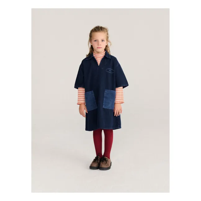 Robe B.C. Denim Coton Recyclé | Bleu foncé