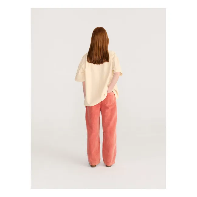 Organic cotton polo shirt | Ecru