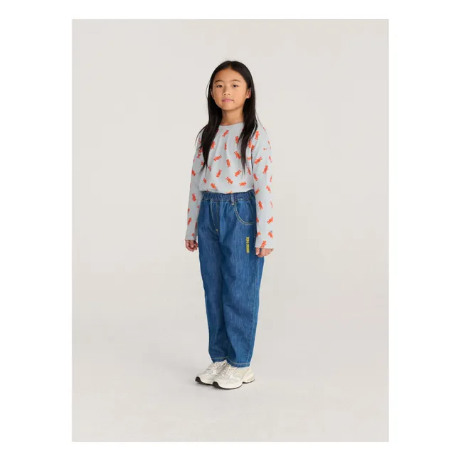 Jean Bobo Choses Coton Bio | Bleu