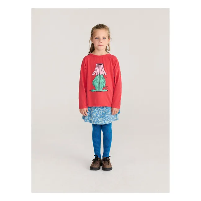 T-shirt Monstre Caché Coton Bio | Rouge