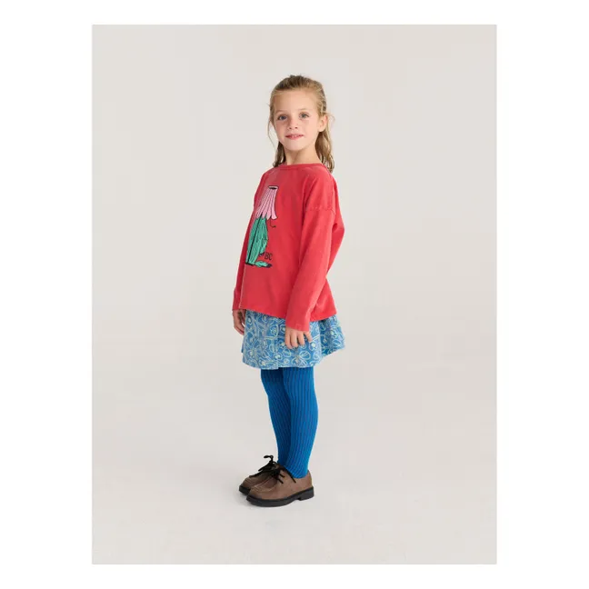 T-shirt Monstre Caché Coton Bio | Rouge