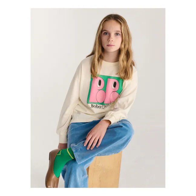 T-shirt Bobo Coton Bio | Rose pâle