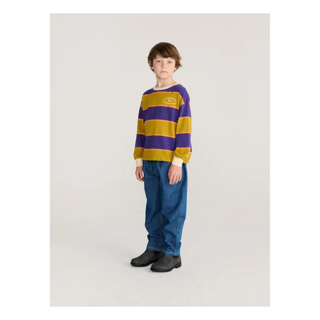 T-shirt Rayé | Violet