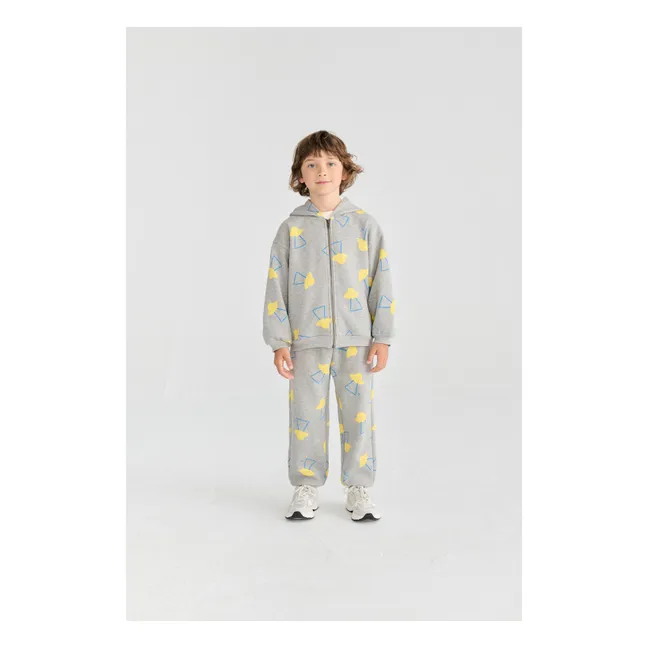 Jogger saucers Organic cotton | Heather grey
